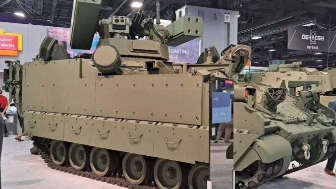 “بي أيه إي سيستمز” تكشف عن نموذج أولي من مركبة AMPV CUAS في معرض AUSA 2023