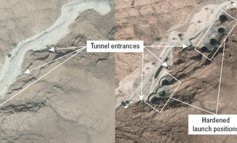 صور الأقمار الصناعية تلتقط منشأة صاروخية جديدة في إيران