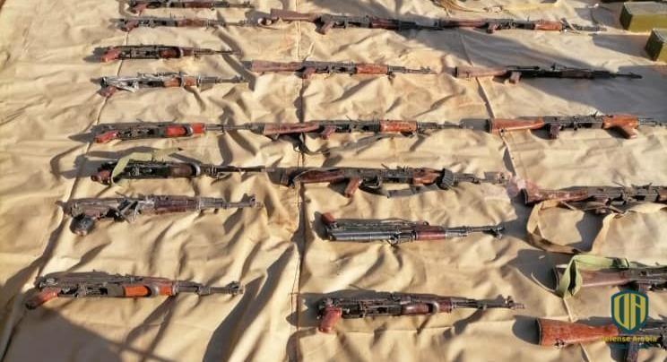 قوات الدعم السريع السودانية تضبط أسلحة ومتفجرات وتلقي القبض على متفلتين في الحدود مع لييبا