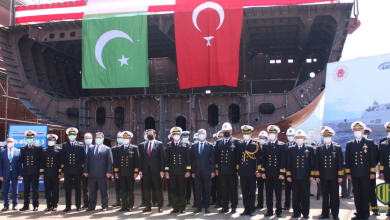 تركيا تعلن بدء بناء الكورفيت الثالث من فئة “ميلجم” للبحرية الباكستانية