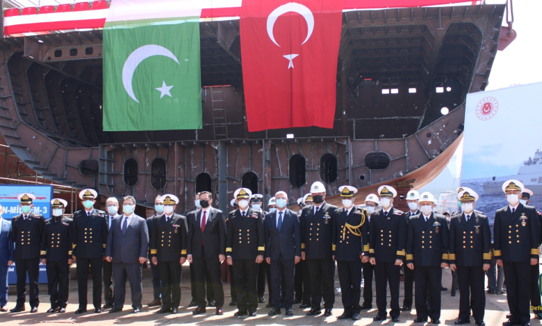 تركيا تعلن بدء بناء الكورفيت الثالث من فئة “ميلجم” للبحرية الباكستانية