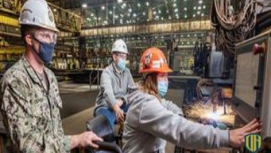 شركة “HII” تبدأ في بناء المدمرة  “يو إس إس جيريما دينتون أرلي بورك”