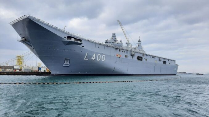 الرئيس التركي يعلن موعد تسليم حاملة الطائرات المحلية للجيش