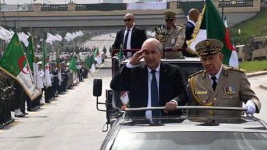 رئيس الجزائر يقول أن بلاده حققت تقدمًا عسكريًا كبيرًا