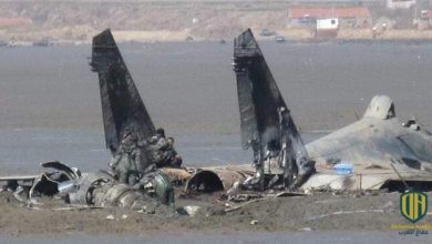 مقاتلة Su-35 إصطدمت بأنظمة الحرب الإلكترونية الأمريكية فأسقطت
