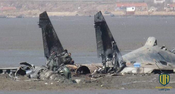 مقاتلة Su-35 إصطدمت بأنظمة الحرب الإلكترونية الأمريكية فأسقطت