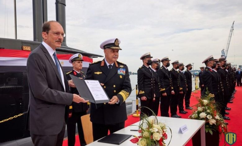 شركة “تيسين كروب” تسلّم الغواصة الرابعة للبحرية المصرية