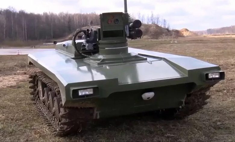 روسيا تنجح في بناء مجموعة آليات قتالية تستخدم لأغراض عسكرية
