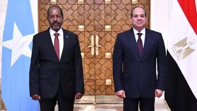 مصر توقع مع الصومال بروتوكول تعاون عسكري