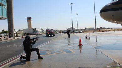 الاردن.. مديرية أمن وحماية المطارات تنفيذ تمريناً أمنياً