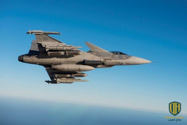 مقاتلة Gripen السويدية من شركة SAAB