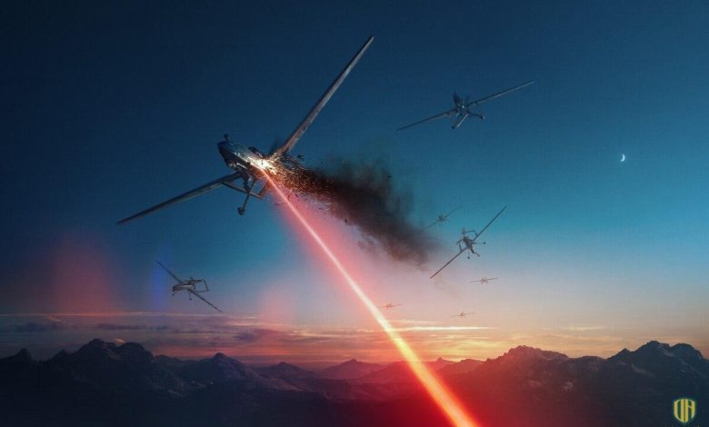 إسرائيل تطوّر سلاح ليزر محمول جوا لمكافحة الطائرات المسيرة (فيديو)