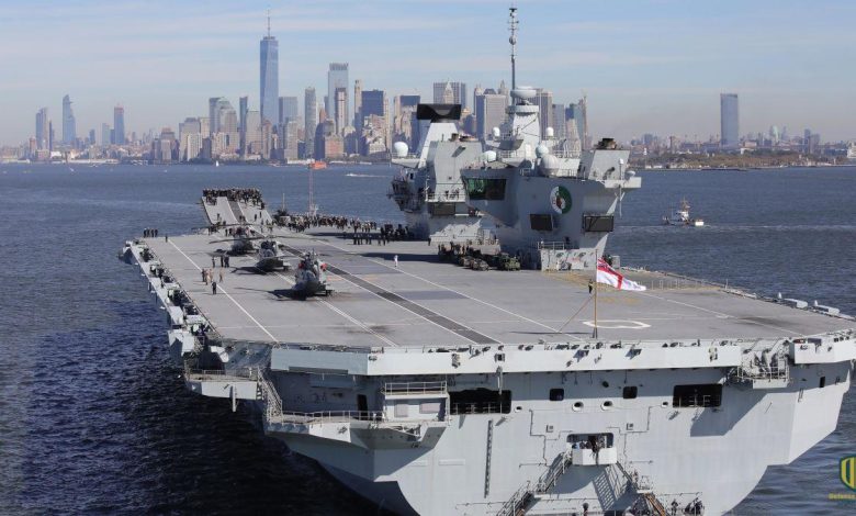 روسيا تجري مناورات في المتوسط تزامناً مع وجود حاملة طائرات بريطانية