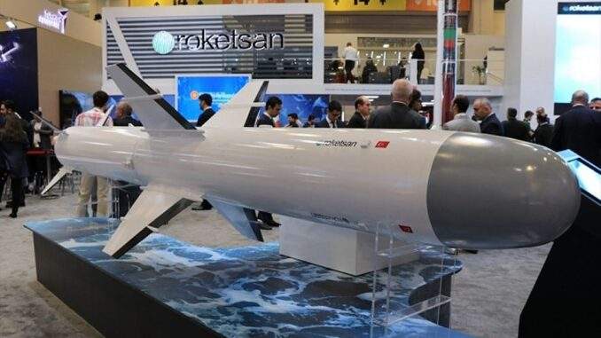 تركيا تقتني صواريخ “أطمجه” المضادة للسفن