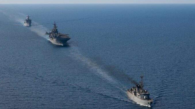 البحرية السعودية تتسلم قيادة قوتين دوليتين في الخليج