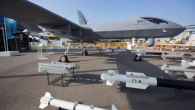 بالصور.. مسيّرة “وينج لونج 2” التابعة للقوات الجوية السعودية خلال تواجدها في قاعدة الملك خالد الجوية