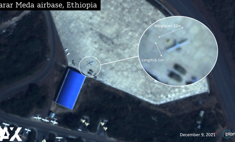 صور الأقمار الصناعية تؤكد وجود مسيّرات تركية وصينية وإيرانية لدى إثيوبيا