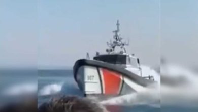 بالفيديو: مناورات بحرية تركية خطرة قرب جزيرة يونانية