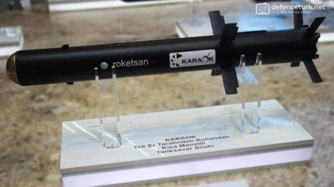 ماليزيا تشتري أحدث الصواريخ التركية المضادة للدبابات