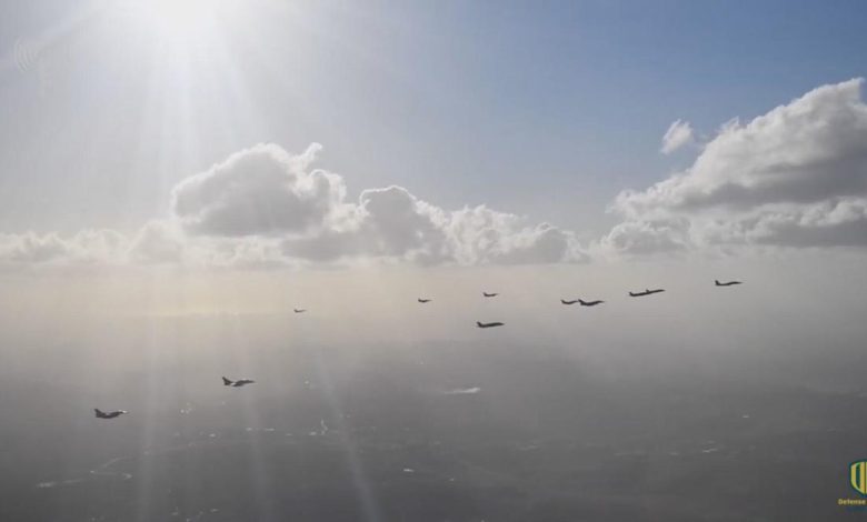 هل شاركت مقاتلات الاردن في تدريبات “العلم الأزرق” الإسرائيلية؟