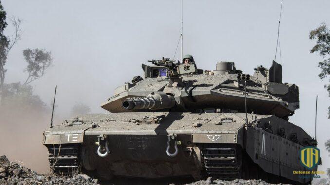 الجيش الإسرائيلي يختبر دبابة متطورة جديدة
