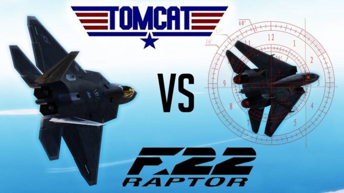 المقاتلة الإيرانية “F-14” في مواجهة المقاتلة الأمريكية “F-22”