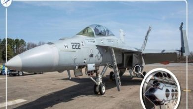 أول رحلة للمقاتلة الكويتية سوبر هورنت وهي مزودة بحاضن استهداف من طراز “Sniper ATP​”