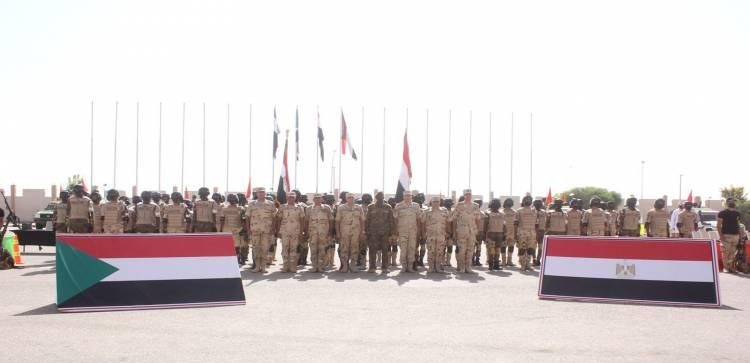 انطلاق فعاليات التدريب المصري السوداني المشترك “حارس الجنوب – 1”