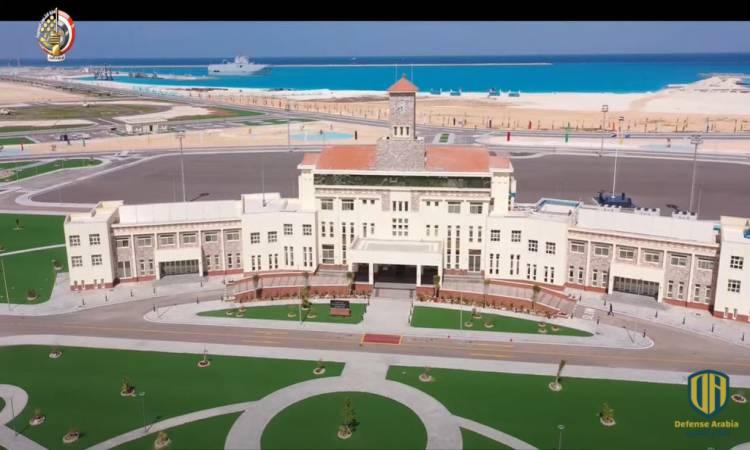 المتحدث العسكري المصري ينشر فيديو عن قاعدة 3 يوليو البحرية بمنطقة “جرجوب”