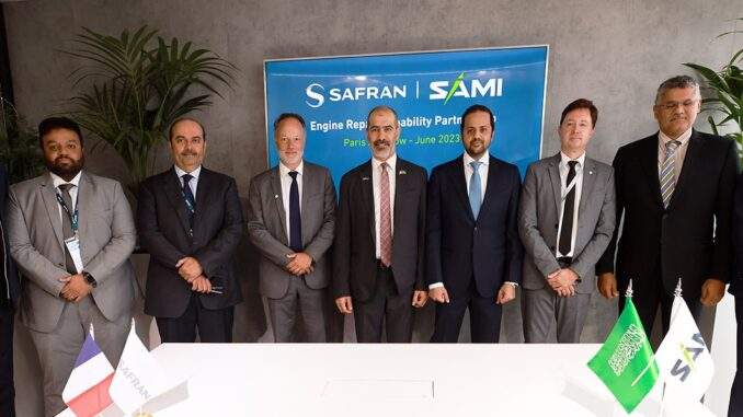 اتفاقية بين “سامي” السعودية و”سافران” الفرنسية في مجال صيانة محركات طائرات الهليكوبتر
