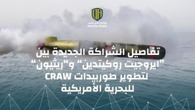 تفاصيل الشراكة الجديدة بين “ايروجيت روكيتدين” و”ريثيون” لتطوير طوربيدات CRAW للبحرية الأمريكية