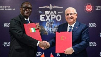 معرض “ساها إكسبو”.. تركيا وكوت ديفوار توقعان اتفاقية تعاون عسكري