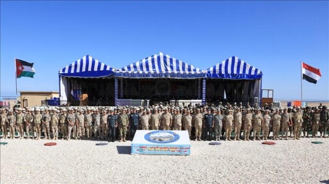 اختتام فعاليات التدريب المصري – الأردني المشترك “العقبة 7”