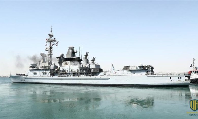 تدشين سفينة حربية قطرية في إيطاليا