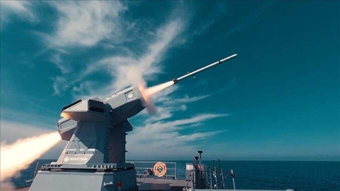 إنجاز جديد لشركة “روكيتسان”.. اختبار ناجح لمنظومة “لفنت” للدفاع الجوي البحري