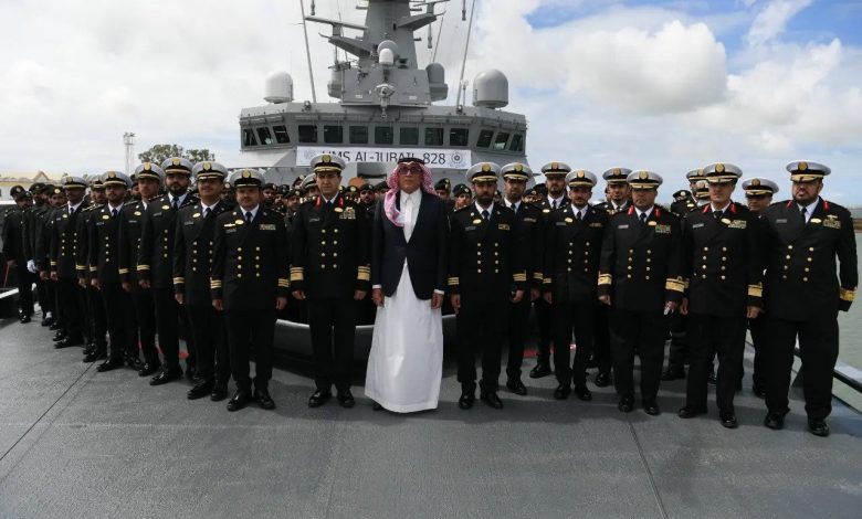 تدشين سفينة جلالة الملك “الجبيل” (صور)