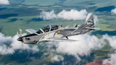 إيدج الإماراتية تدعم “إمبراير” في توسيع نظام الأسلحة المتقدمة بطائرة “A-29” سوبر توكانو