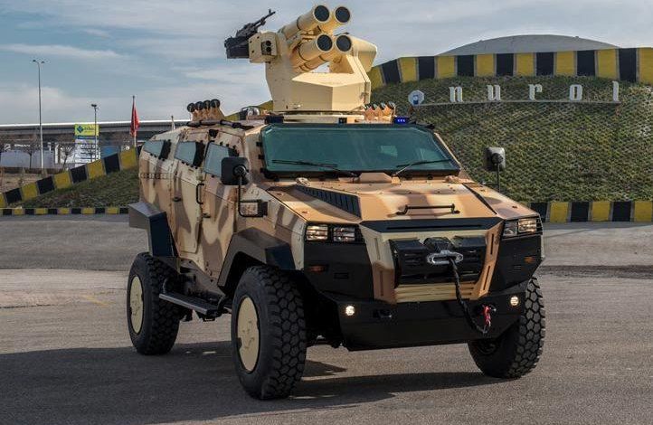 المدرعة “يوروك” تبدأ أولى مهامها في تشاد