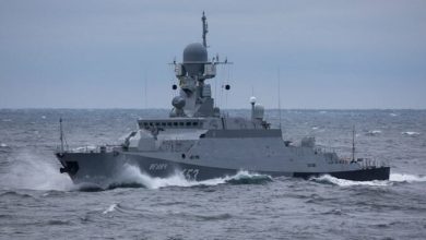 روسيا تختبر سفينة حربية مجهزة بصواريخ “كاليبر”