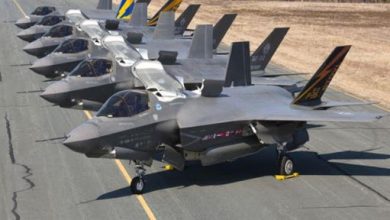طائرة “إف-35” الأمريكية بألوان المقاتلة الروسية “سو-57”
