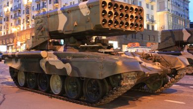 روسيا تُطوّر قاذفة الصواريخ TOS-1A لدعم قوات الحماية من الإشعاعات