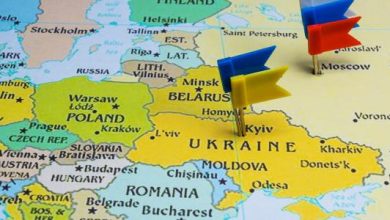 فيديو لانفجار هائل ضرب عاصمة أوكرانيا