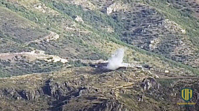 قوات قره باغ تسقط مروحية أذربيجانية