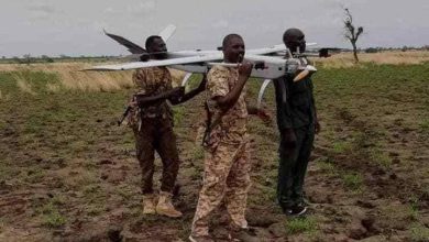 الجيش السوداني يتمكن من إسقاط طائرة مسيرة تابعة للجيش الأثيوبي