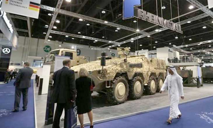 مصر تتصدر قائمة الدول المستوردة للأسلحة الألمانية هذا العام