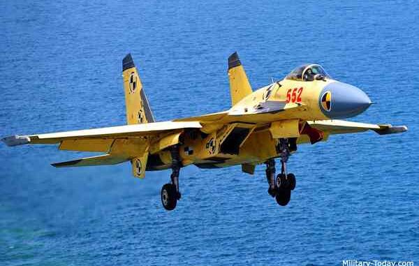 الطائرة الصينية “جيه-15” تتزود برادار “آيسا” ومعدات هبوط جديدة