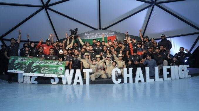 شرطة دبي تكتسح صدارة النسخة الخامسة من “تحدي الإمارات للفرق التكتيكية”