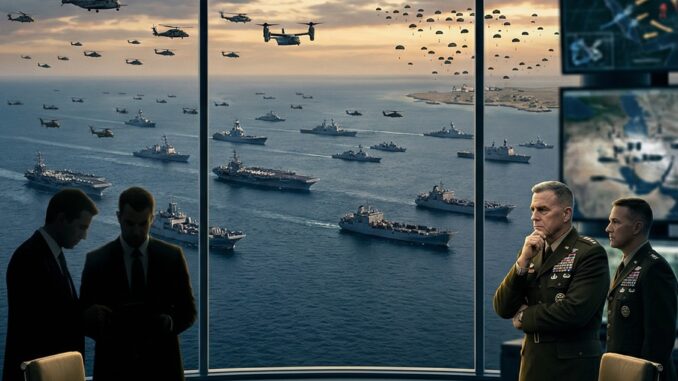 مناورة “اللحظة الأخيرة”: هل يمهد ترامب لعملية عسكرية كبرى خلف ستار التفاوض؟