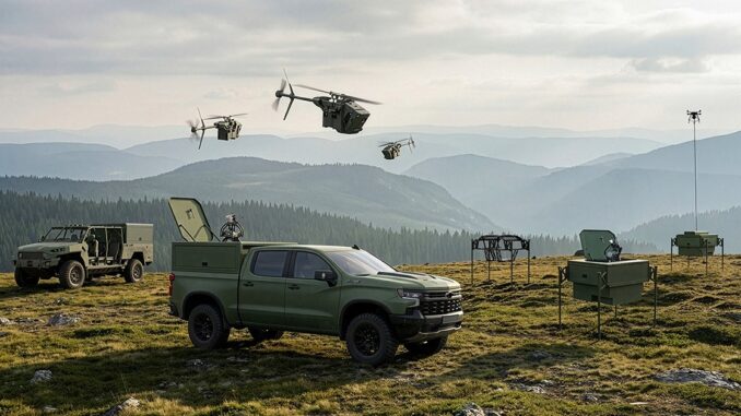 تحالف أمريكي-نرويجي لتطوير أنظمة إطلاق الطائرات المسيرة من المركبات العسكرية