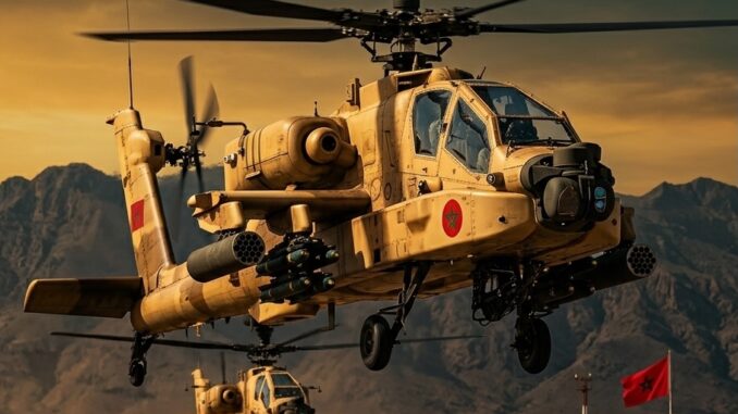 المغرب يستلم دفعةً ثانيةً من مروحيات أباتشي AH-64E في تعزيزٍ نوعيٍّ للقدرات الجوية الهجومية
